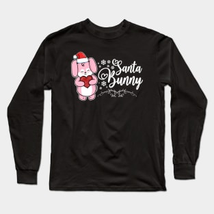 Santa Bunny Long Sleeve T-Shirt